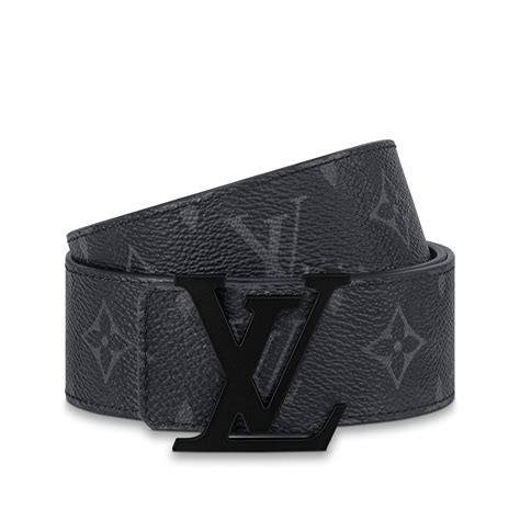 louis vuitton monogram belt black